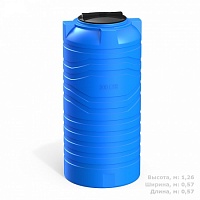 Емкость вертикальная N 300 литров  в Рязани