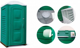 Мобильная туалетная кабина утепленная купить в Рязани