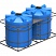 Кассета с емкостями 10000 литров 10 м3 в  Рязани. Фото, описание