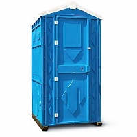 Мобильная туалетная кабина Эконом с азиатским баком купить в Рязани
